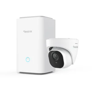 Reolink Home Hub with 5MP Dome Camera – WiFi 6 Smart Security System, Local Storage & Multi-User Access