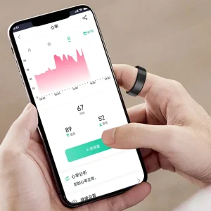 R11M Smart Ring – Waterproof Fitness & Health Tracker with Heart Rate, SpO2, Sleep & Sports Modes