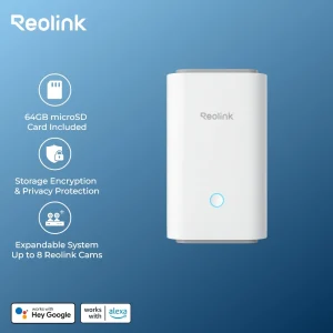 Reolink HomeBase Hub – WiFi 6 Smart Security System with Local Storage & Multi-User Access